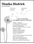 eine Anzeige